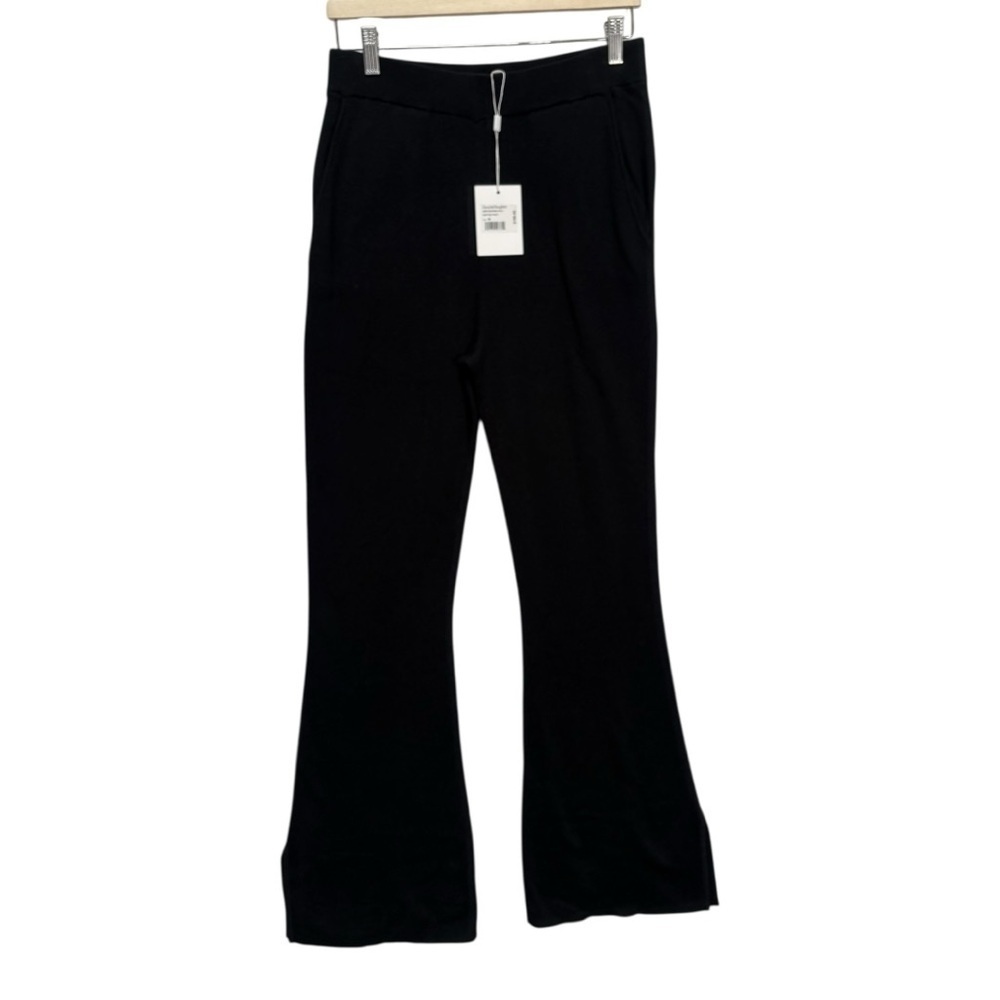 Favorite Daughter Cotton Cashmere Rib Knit Flare Leg Pants Size Medium NEW